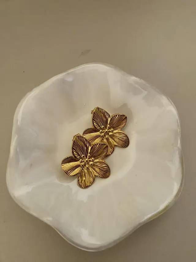 "Floral Delight Studs"