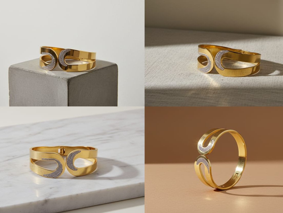 "Twist of Elegance bangle"