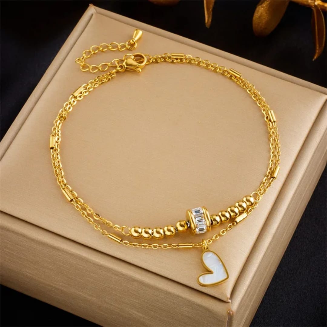 Double layer Anklet