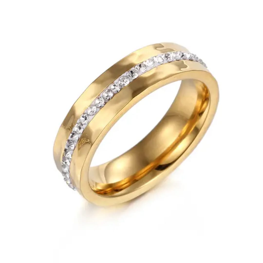 Golden couple ring