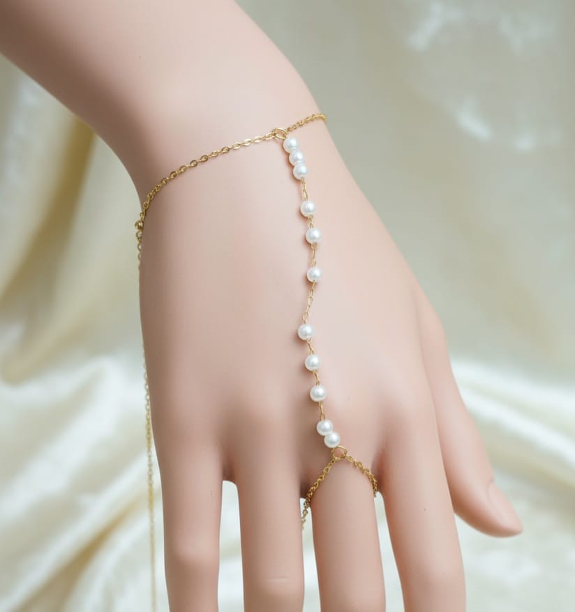 Luxury pearl ringlet