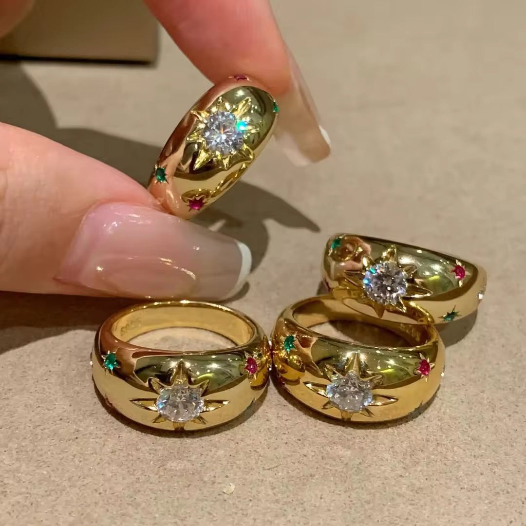 "Starlight Band Ring"