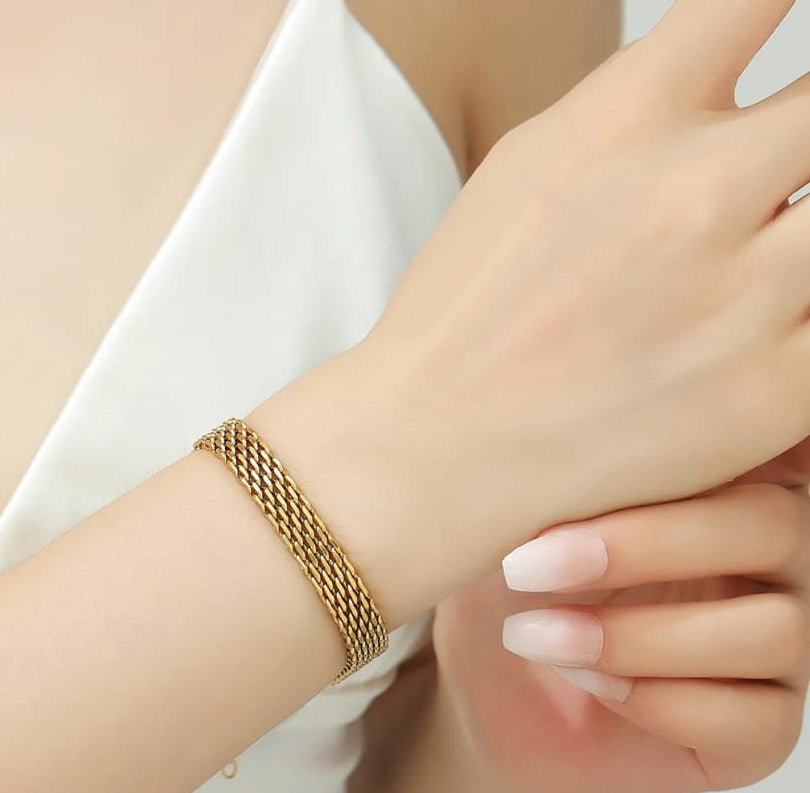 Gold Chain Bracelet