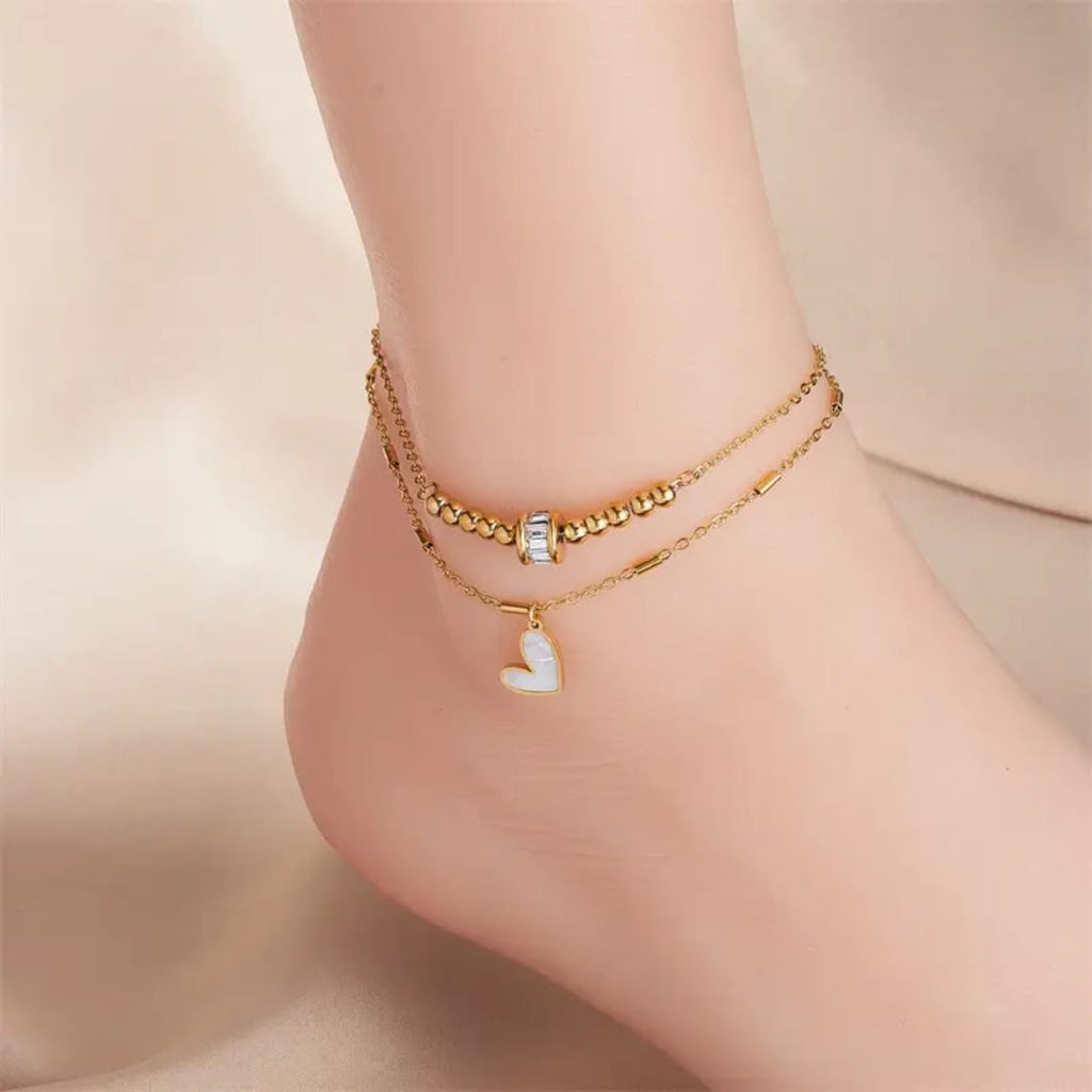 Double layer Anklet