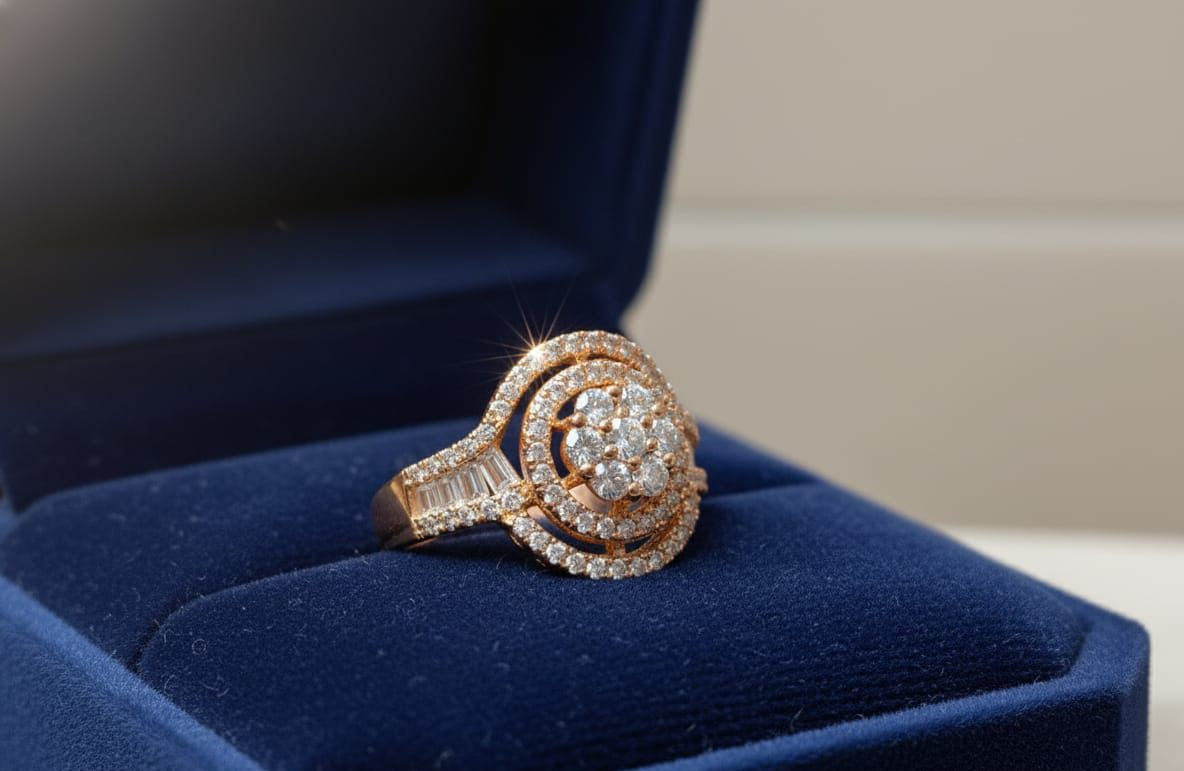 "Dazzling Duo Diamond Adjustable Rings 💎✨"